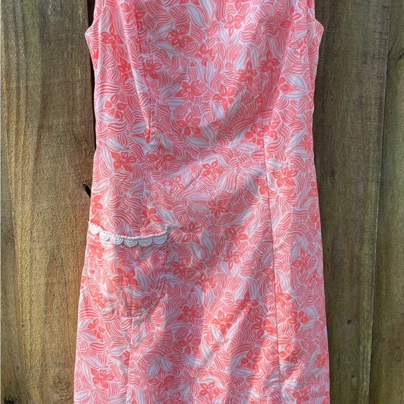 Vintage 60s The Lilly Coral Floral Shift Dress Lilly Pulitzer - Picture 2 of 12
